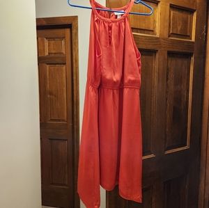 NWT Orange Loft Dress. Size Large